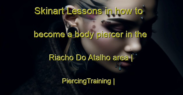 Skinart Lessons in how to become a body piercer in the Riacho Do Atalho area | PiercingTraining | PiercingClasses | SkinartTraining-Brazil